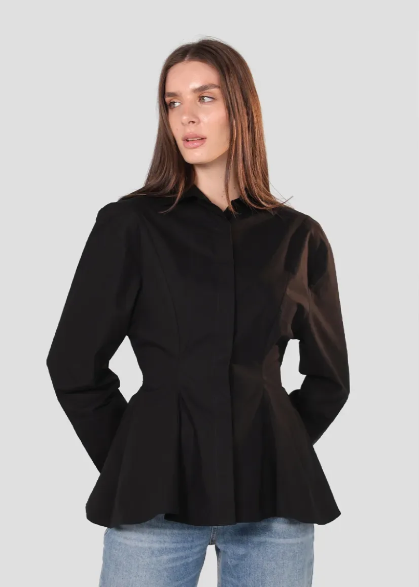 Darted Flare Shirt - chapters.