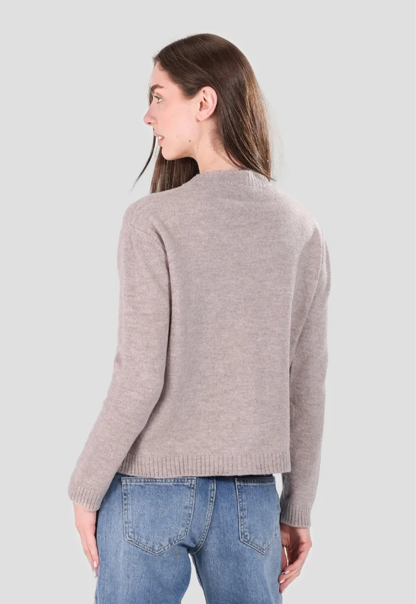 Detailed Button Cardigan