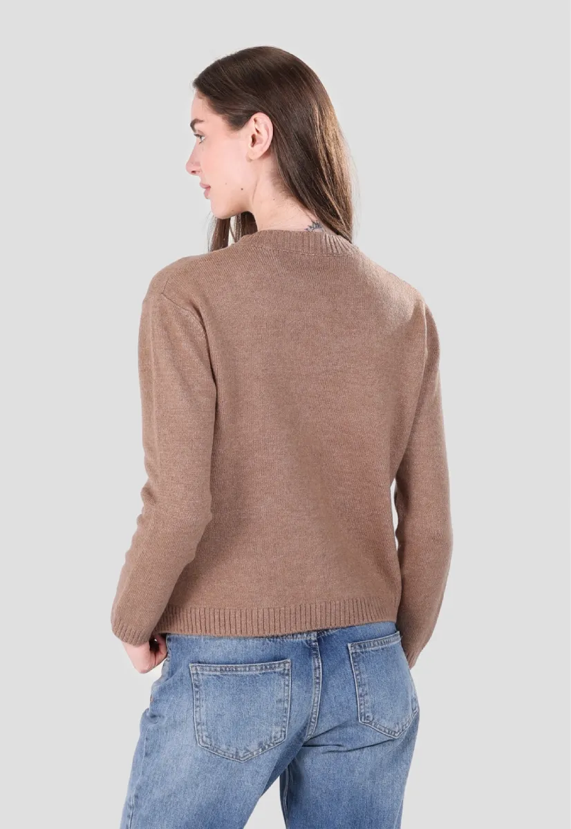 Detailed Button Cardigan