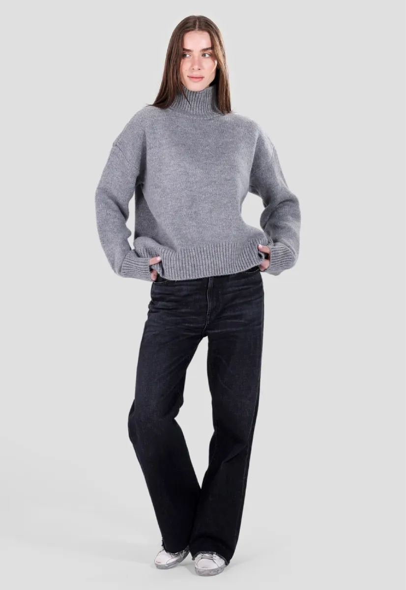 Relaxed Turtleneck Jumper