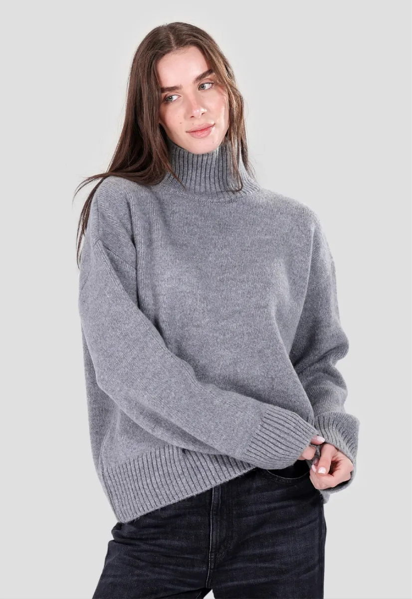 Relaxed Turtleneck Jumper
