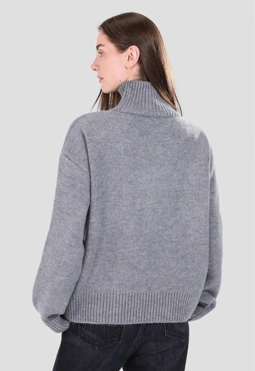 Relaxed Turtleneck Jumper