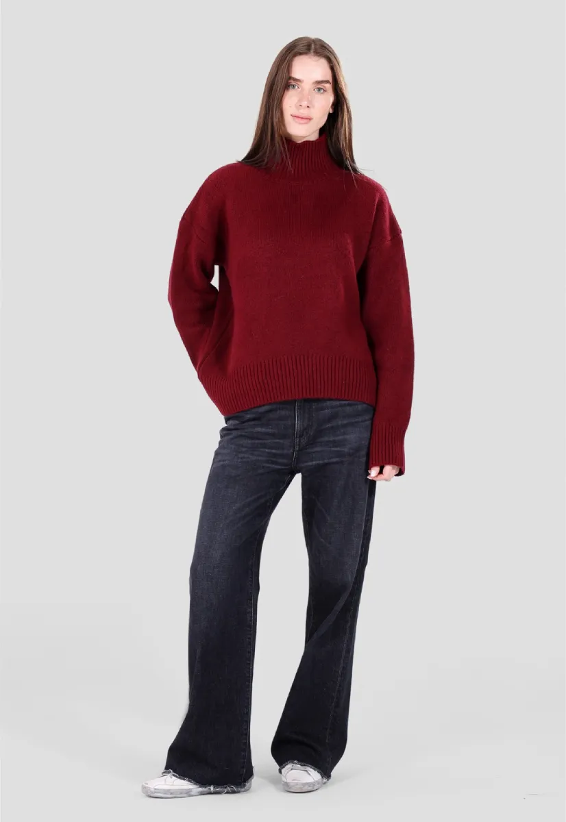 Relaxed Turtleneck Jumper
