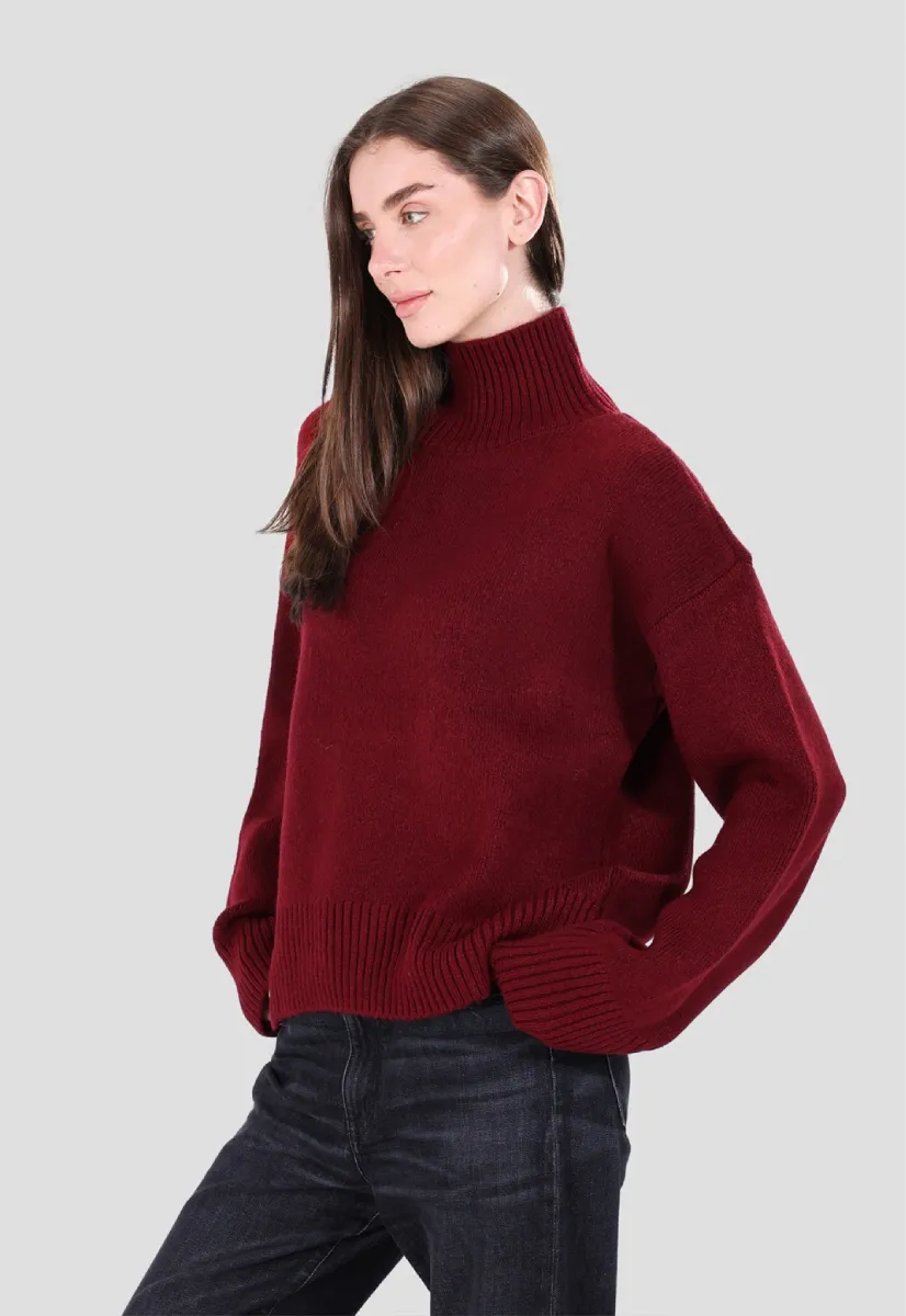 Relaxed Turtleneck Jumper