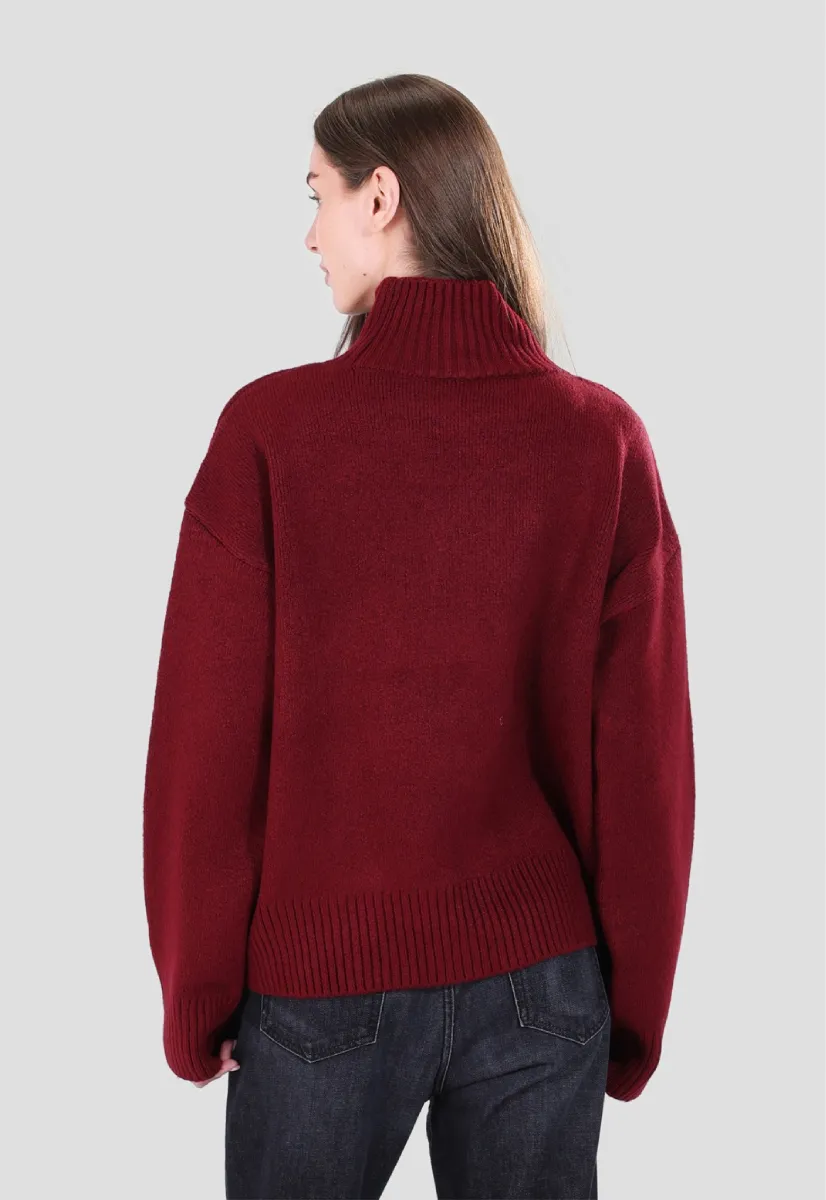 Relaxed Turtleneck Jumper