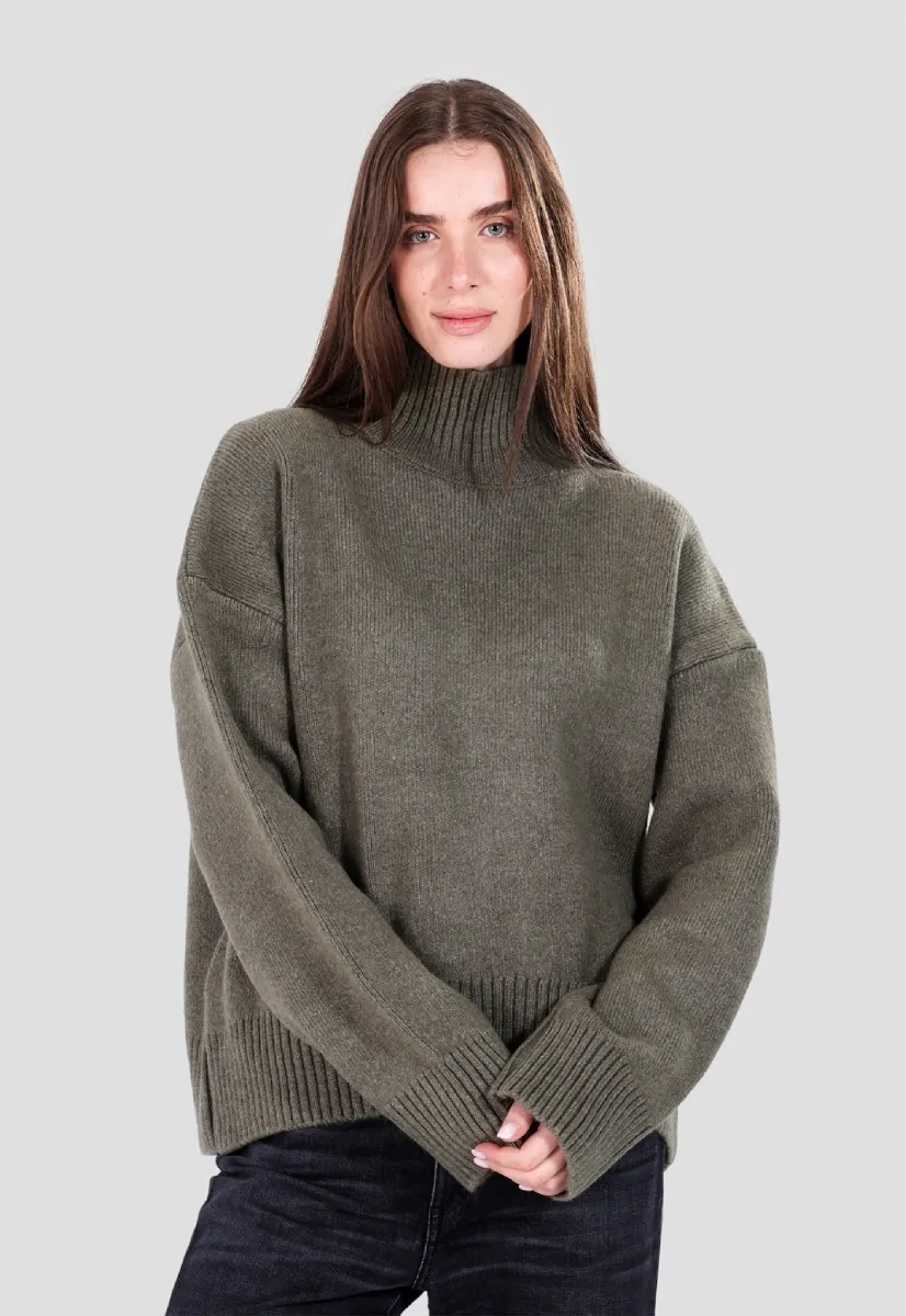 Relaxed Turtleneck Jumper