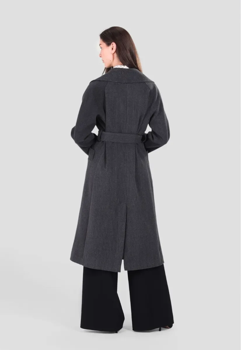Wool Coat - Gray - chapters.
