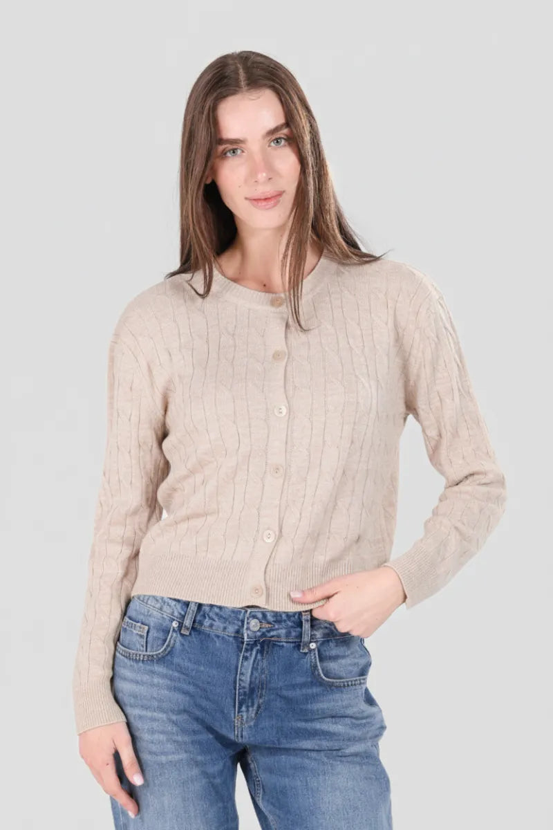 Cable Knit Cardigan