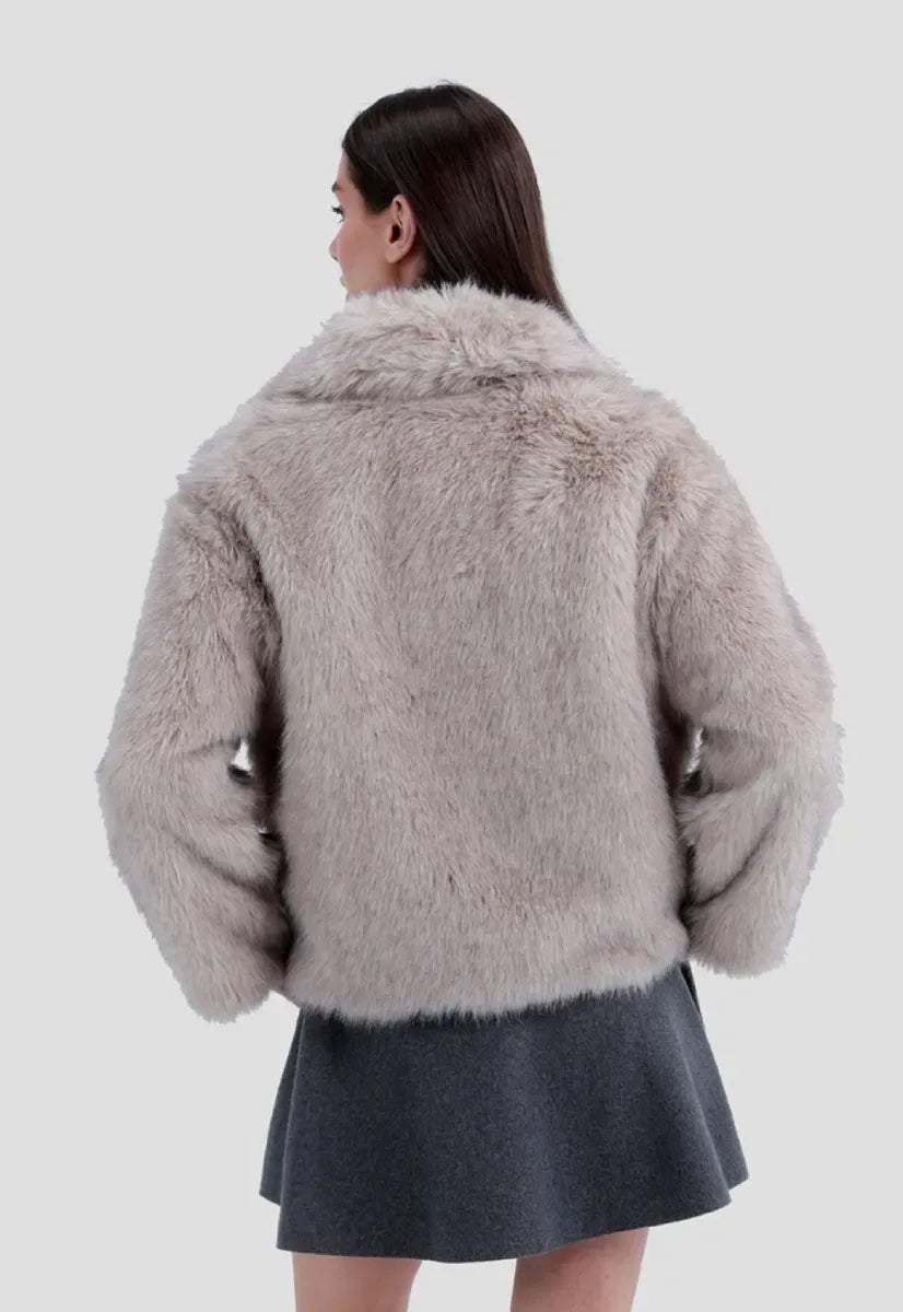Fur Coat - Gray - chapters.