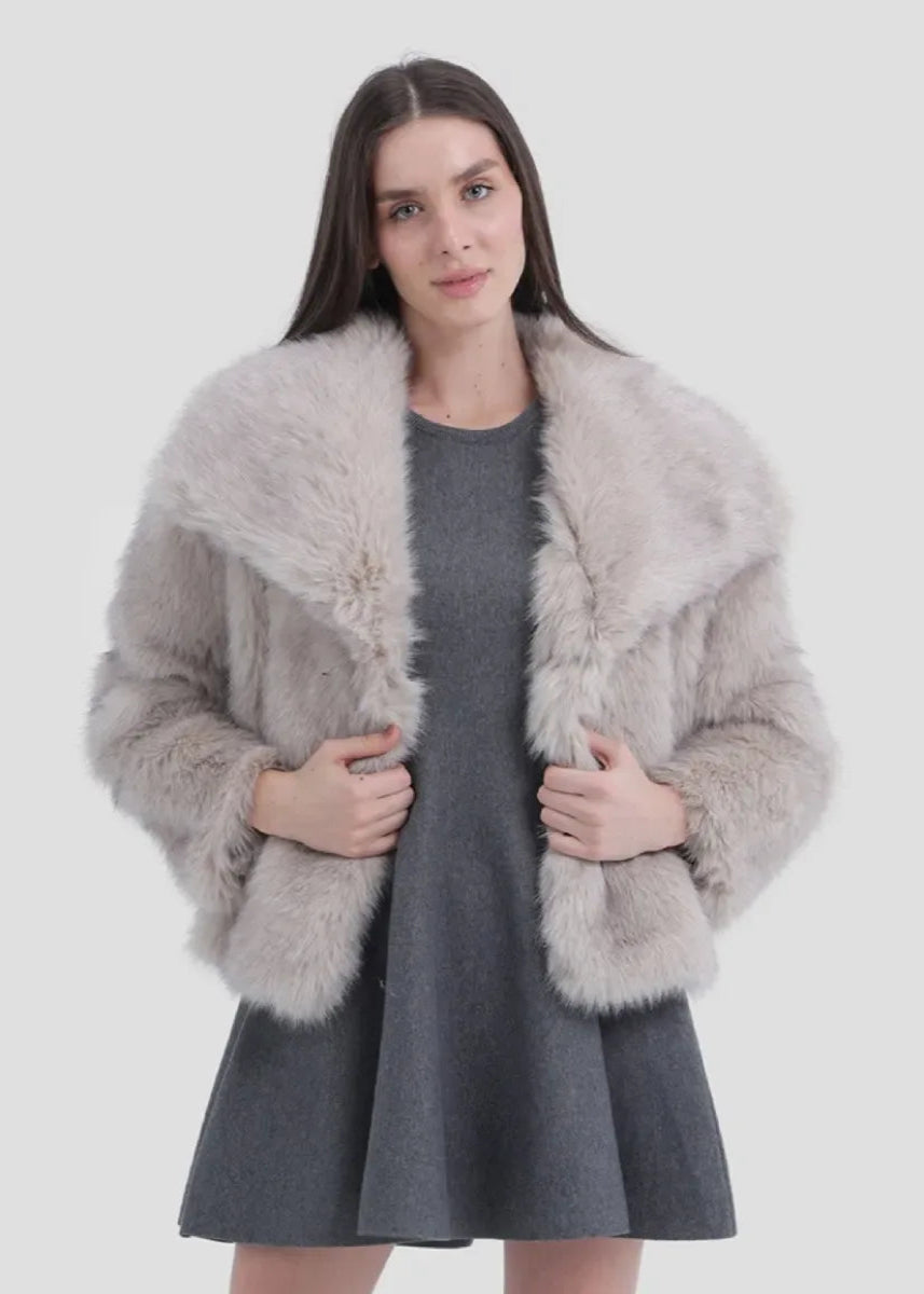 Fur Coat - Gray - chapters.