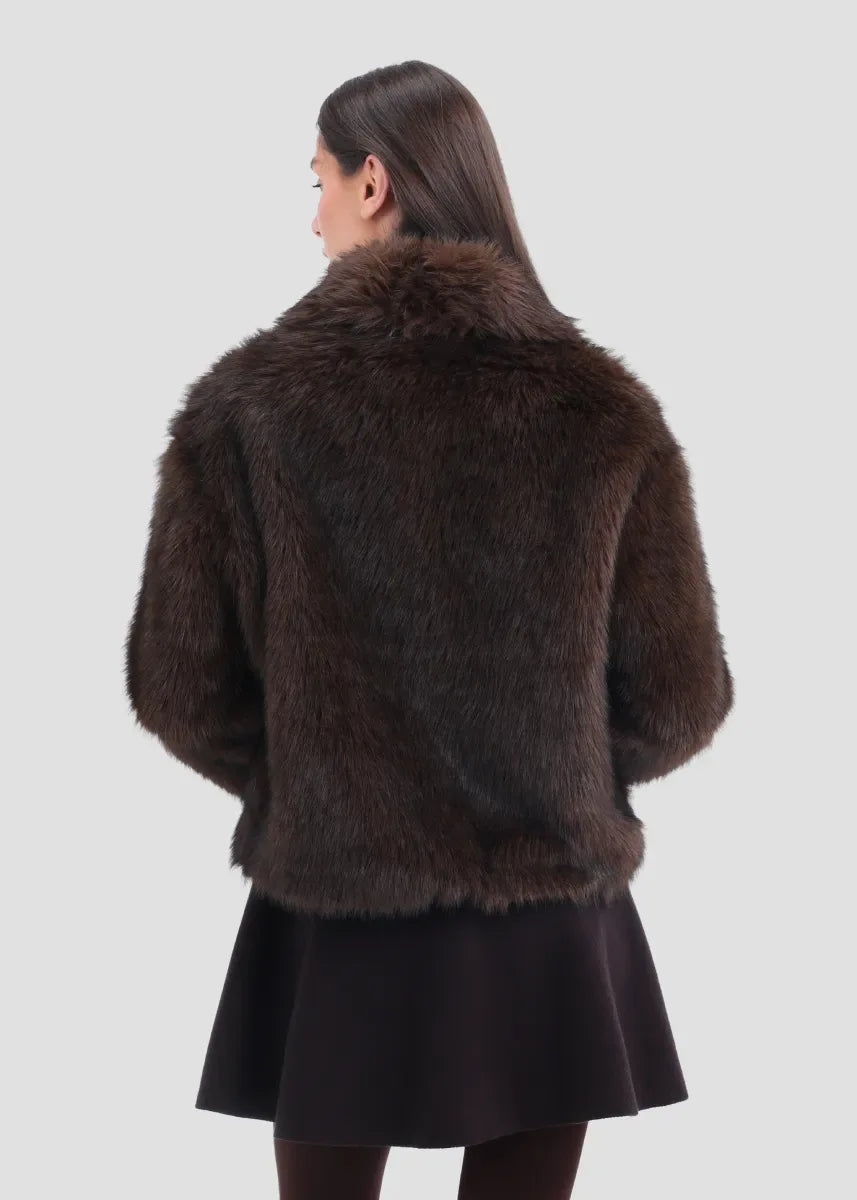 Fur Coat - Brown - chapters.