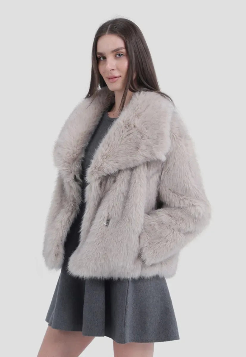 Fur Coat - Gray - chapters.