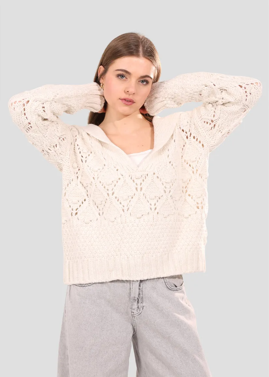 Jacquard Knit Jumper