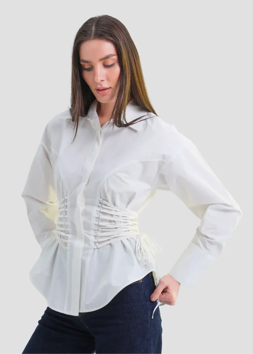 Lace-up Shirt - chapters.