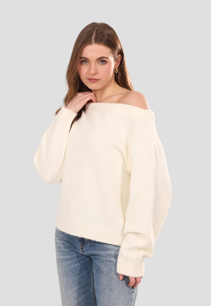 Off-shoulder Jumper
