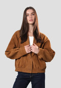 Suede Bomber Jacket - chapters.